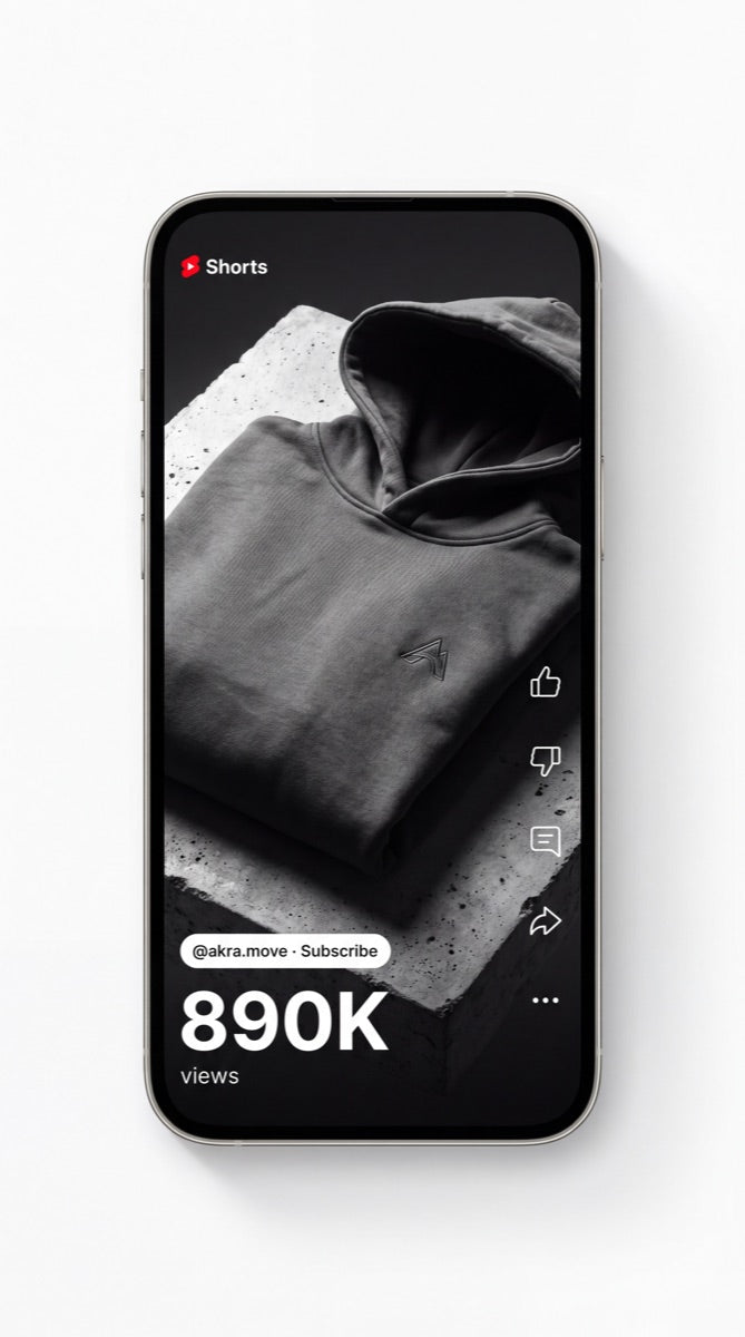 Capture YouTube Shorts marque cliente — 890K vues